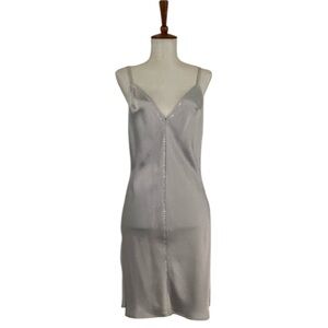 Victoria’s‎ Secret Satin Diamond Slip Dress Women’s S Sleeveless V-Neck